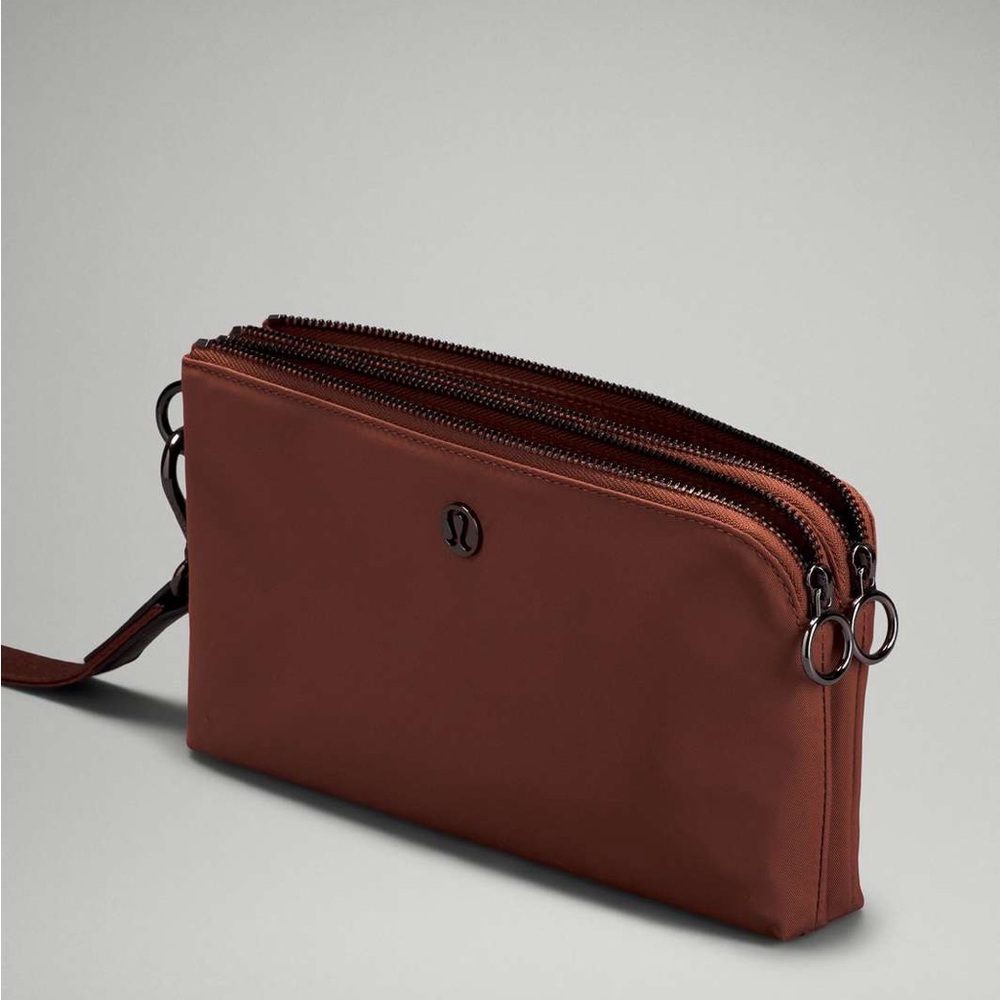 Lululemon Curved Wristlet in Ancient Copper